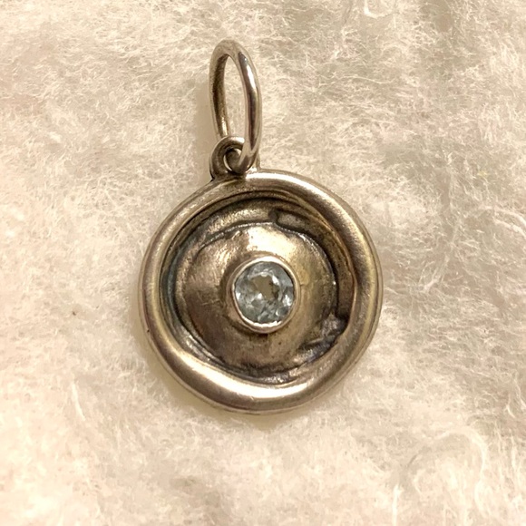 Waxing Poetic March Birthstone Charm - Picture 4 of 8